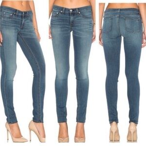 rag & bone Women's Skinny Jeans in Blue